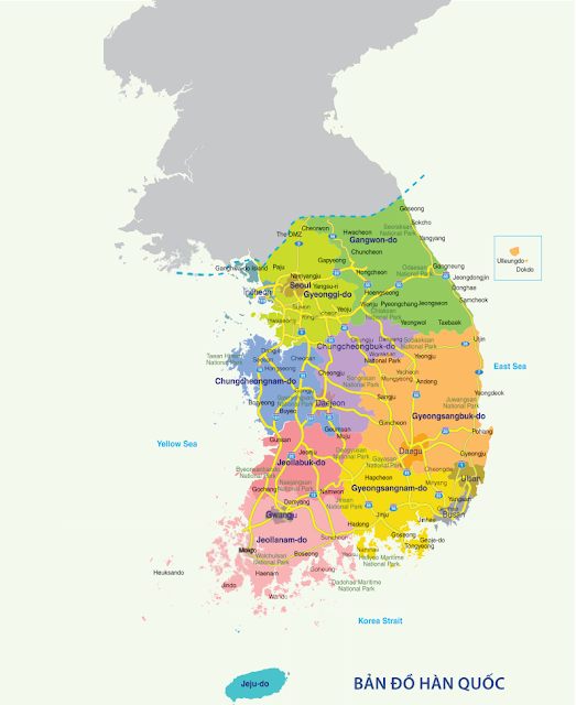 Tổng Quan về đất nước Hàn Quốc