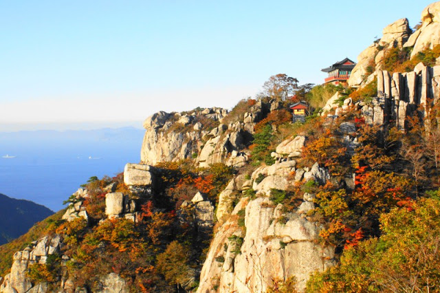 Boriam (보리암) núi Hallyeohaesang (한려해상국립공원 – 경상남도)